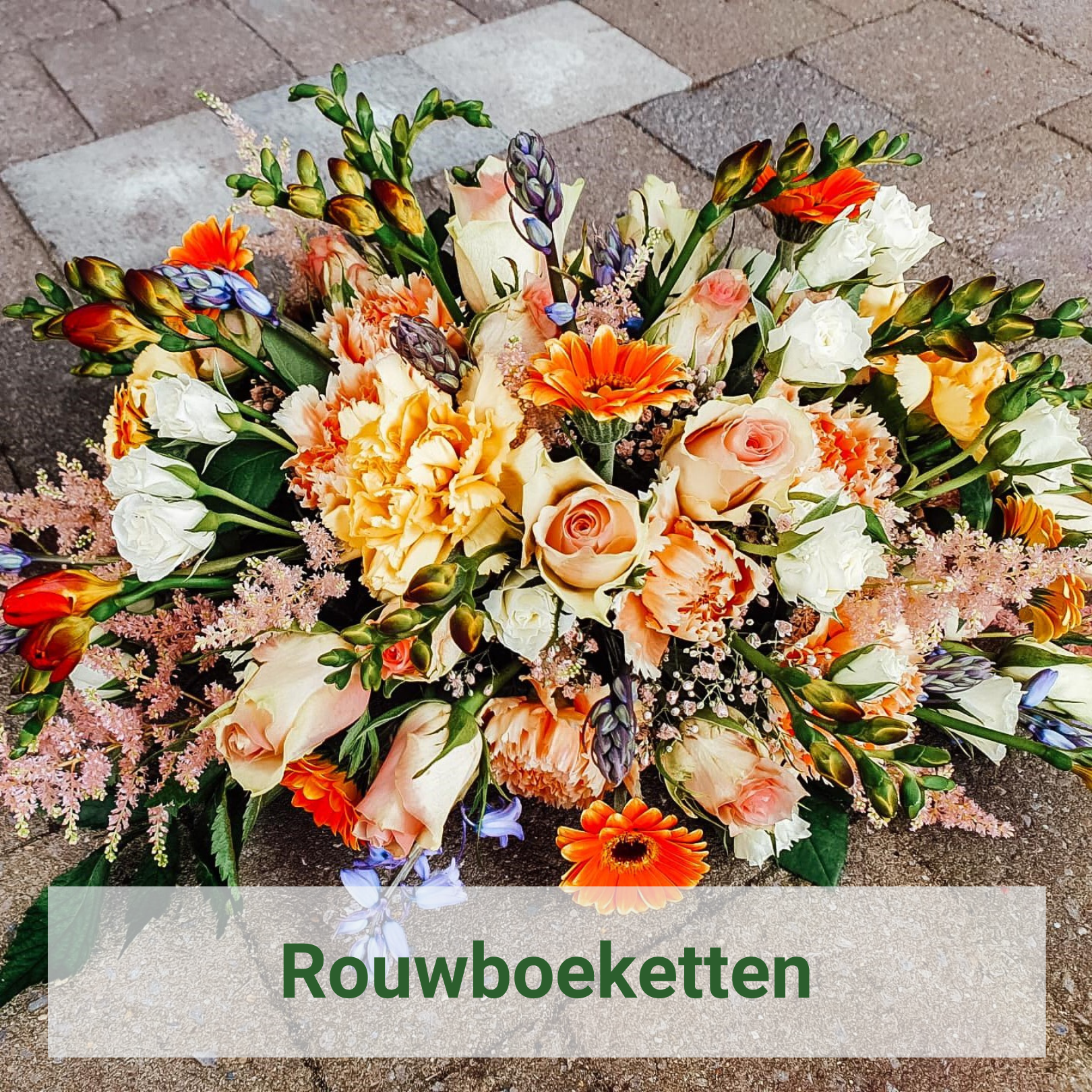 Rouwboeketten